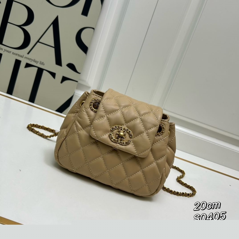 Ch*el top handle bags